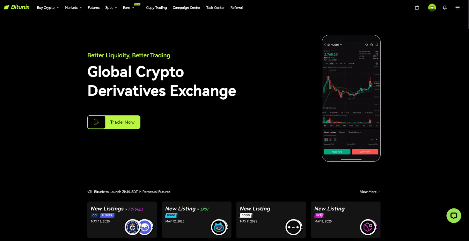 Bitunix Exchange | La Revista del Captain